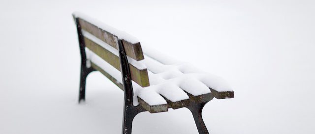 Banc dans Blanc | Bench in the White