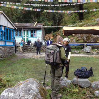  Samser Rai & me (Ira in background)